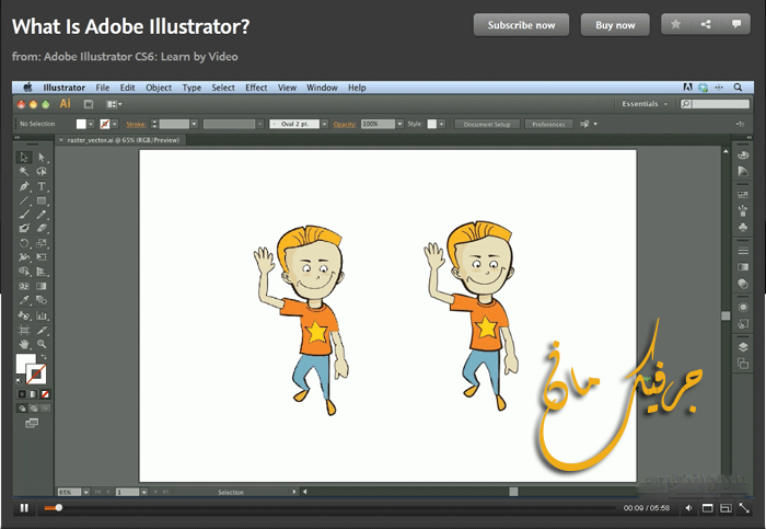 برنامج adobe illustrator cs6 الداعم للغة العربية بروابط مباشرة 