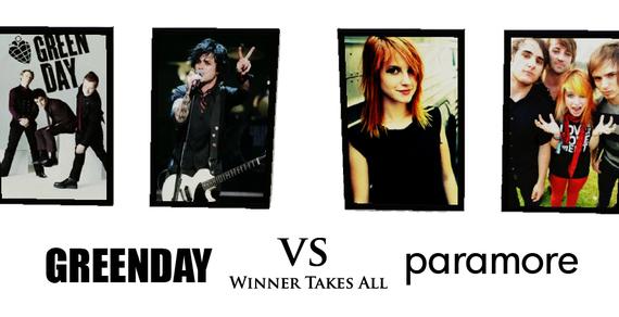 Greenday Vs Paramore Posters