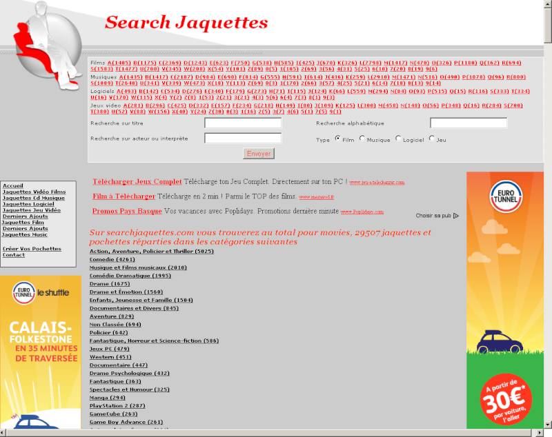 SearchJaquettes.com