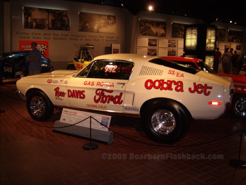 1968 Ford mustang cobra jet gas ronda #10