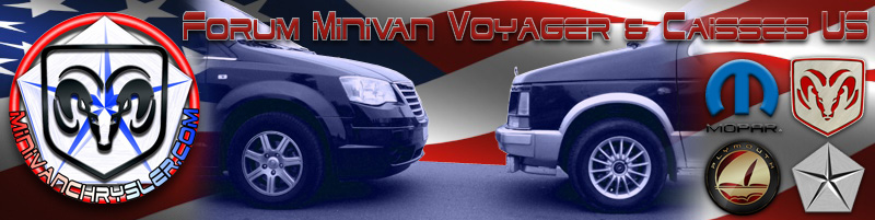 Forum des minivans Chrysler Voyager et caisses US