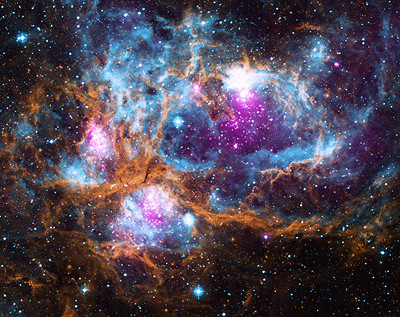 le groupe d'amas d'étoiles NGC 6357
