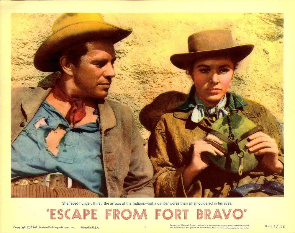 Escape from Fort Bravo (1953) - Civil War Movies - John Wayne Message ...