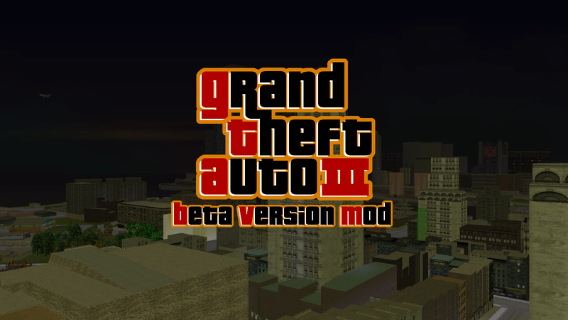 Grand Theft Auto III GAME MOD GTA3: Retro MOD v.beta 1 - download