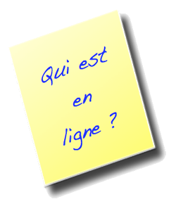 Qui est en ligne ?