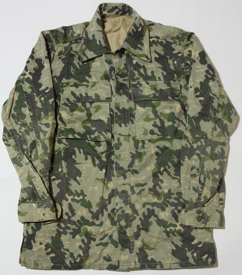 Spanish amoeba camo uniform