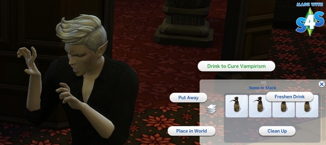 sims 4 slay vampire