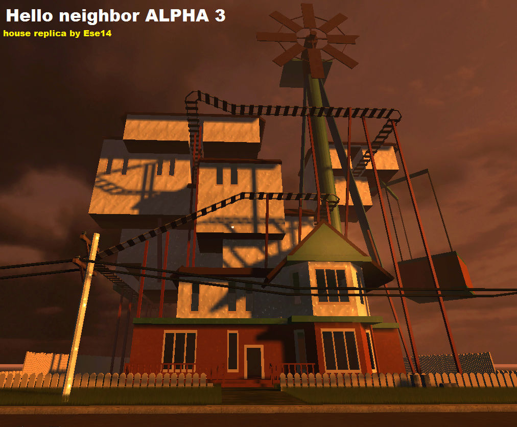 hello neighbor alpha 2 secret house