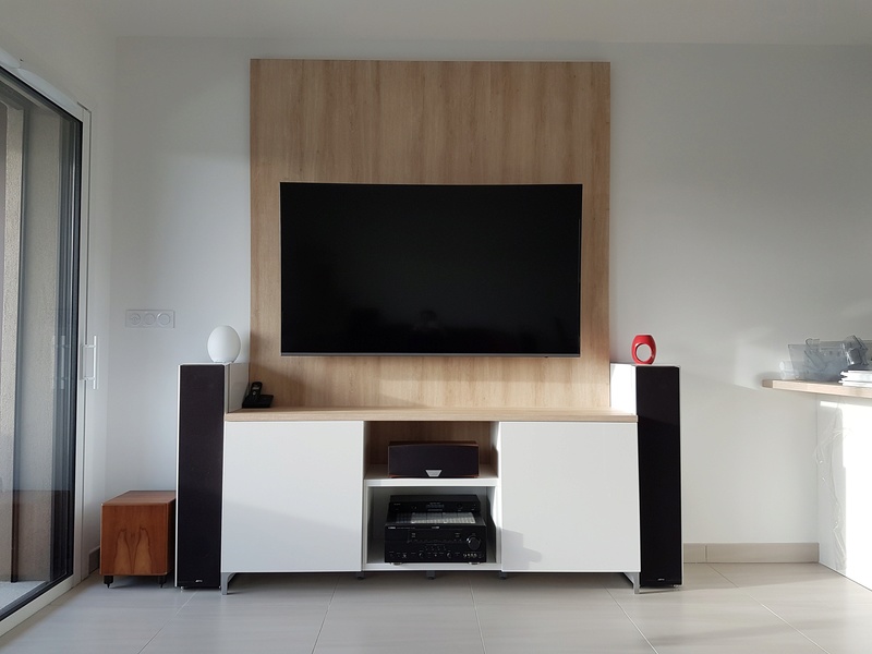 Meuble TV Ikea hack» - 30078249 - sur le forum «Meubles et Menuiserie» -  1474 - du site Homecinema-fr.com