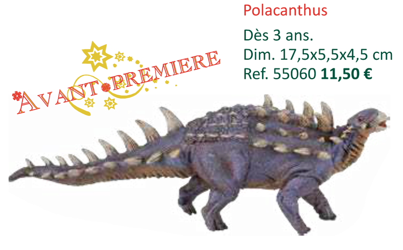Papo 55060 Polacanthus 16 cm Dinosaurier 