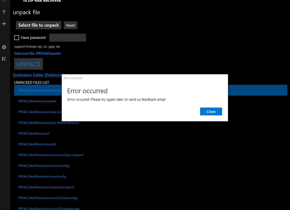 Zip File Problem Resourcesassetsress Pokemon